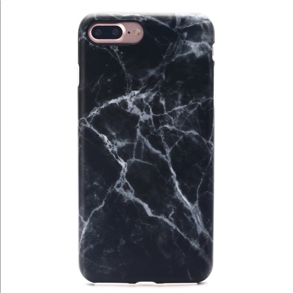 Black Marble iPhone Plus Case - NWT - Picture 2 of 3